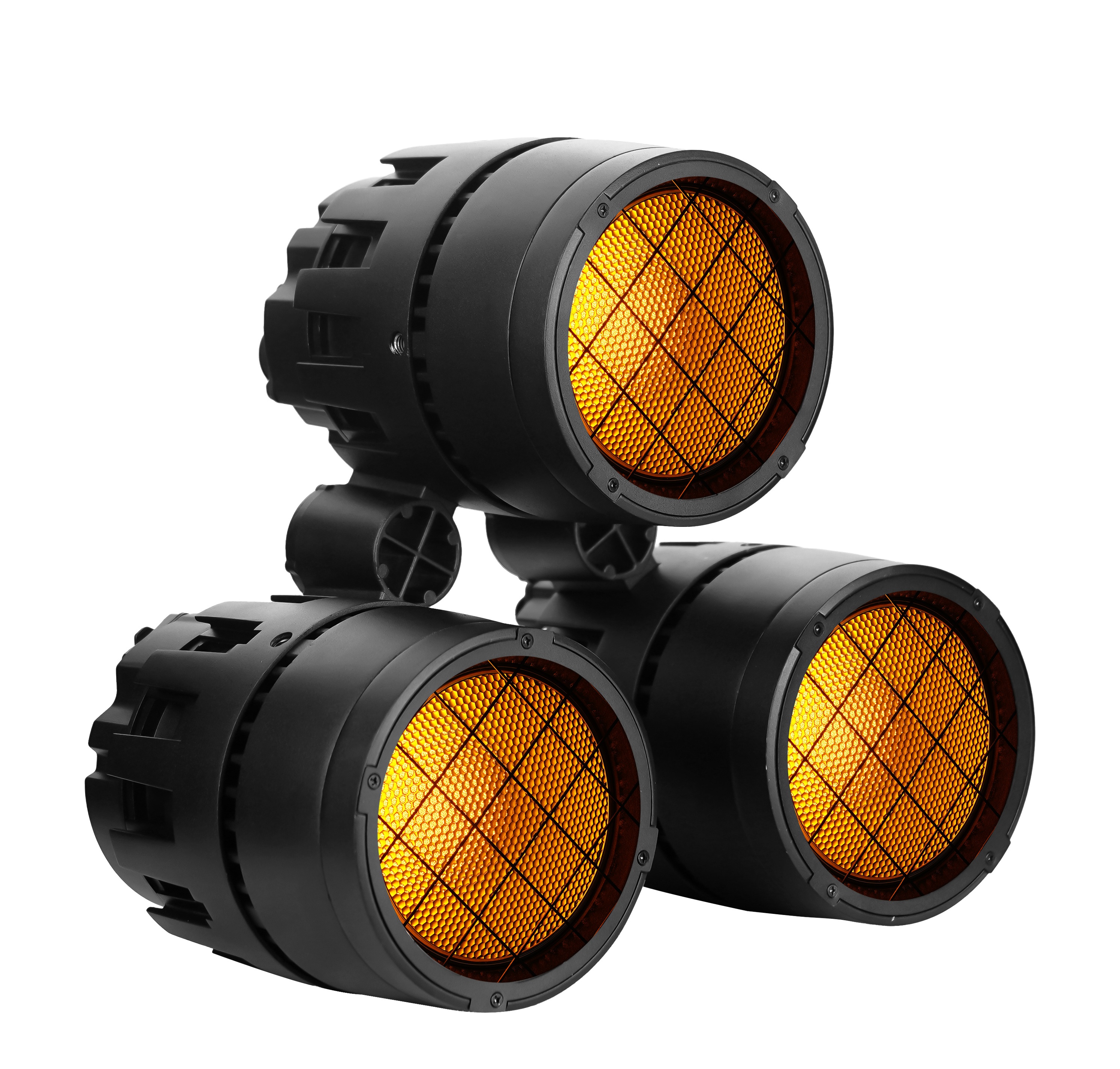 Par Light Outdoor:350w RGBLAC 6in1 COB LED, 12 facet connectable, Free combine,DIY Shape, Blinder Par 2-in-1